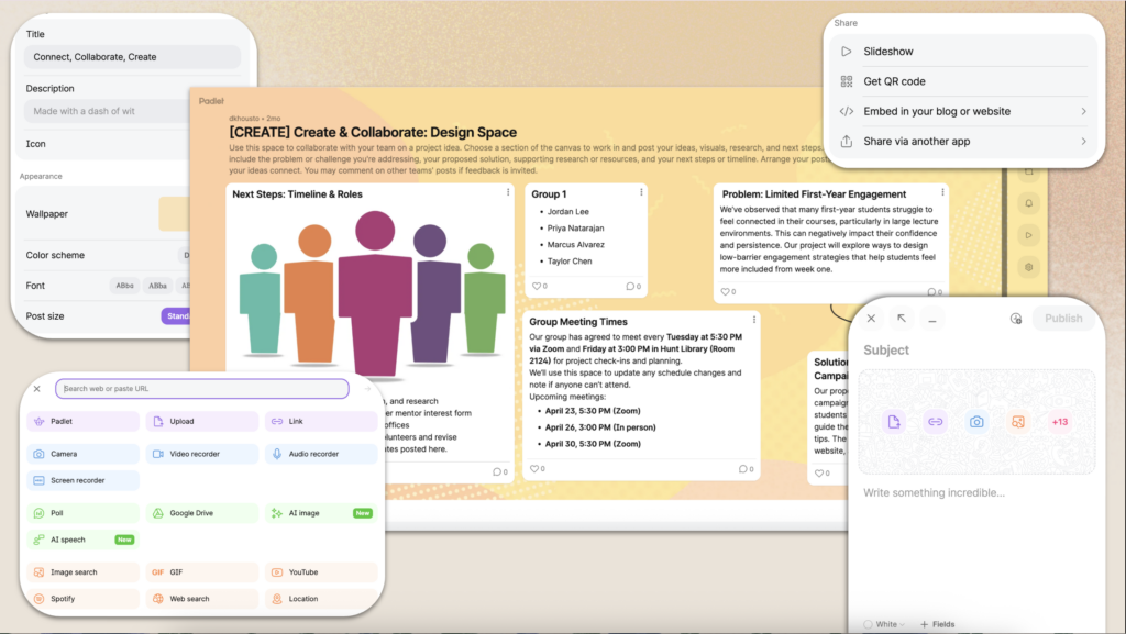 Padlet examples